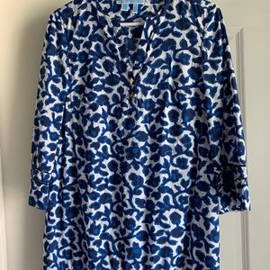 Draper James, bathing suit cover up, pretty details